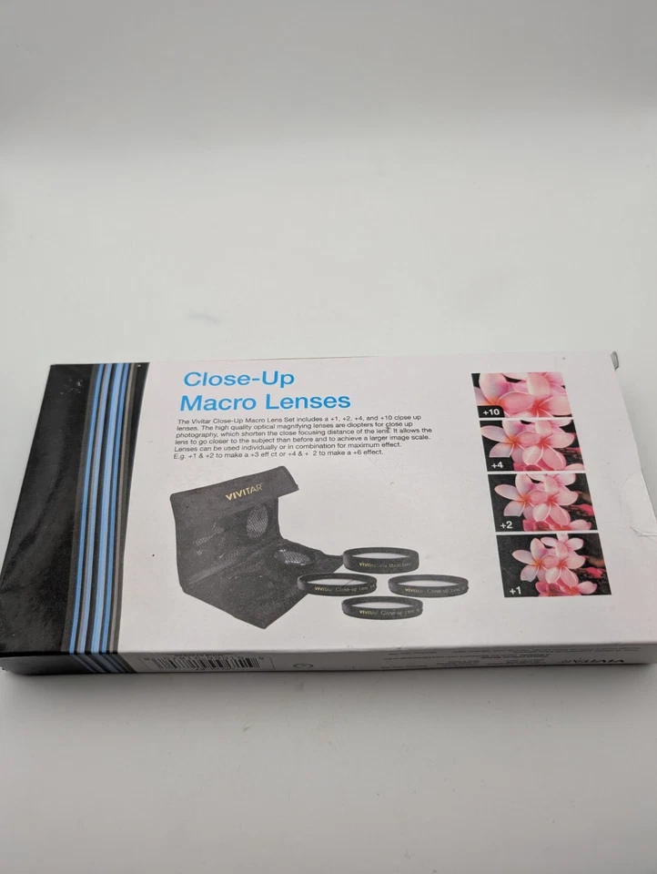 VIVITAR Close-Up Macro Set 67MM +1+2+4+10 67mm for Canon 17-85MM,18-135MM Lens - Image 4 of 4