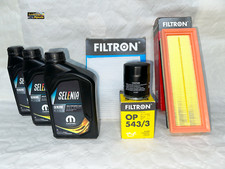KIT TAGLIANDO FIAT GRANDE PUNTO EVO 1.2 1.4 GPL METANO NATURAL POWER SELENIA GAS