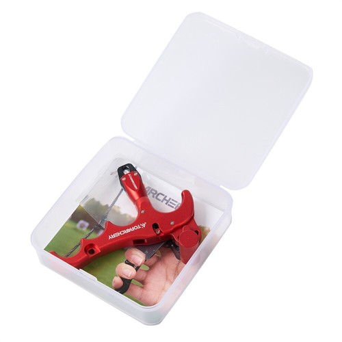 360° Compound Release Aids 4 Finger Thumb Trigger Auto Archery Bow Hunting - Picture 17 of 21