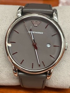 armani brown watch