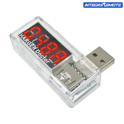 USB Voltmeter Charger Voltage Current Volt Amp Tester Detector Device Tool