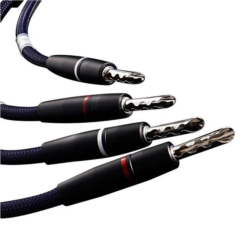 FURUTECH JUMPER-B Set di 4 ponticelli da 20cm per Diffusori terminati con banane - Immagine 2 di 2