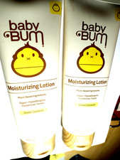 Baby Bum Moisturizing Lotion Green Coconut Fragrance 8 fl oz 2 pack 