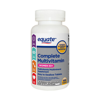 Equate 1V678 Women Complete Multivitamin Tablet