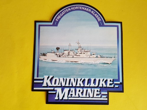 Set (9) Vintage Royal Netherlands Navy Aufkleber - Koninklijke Marine -  - Bild 5 von 12