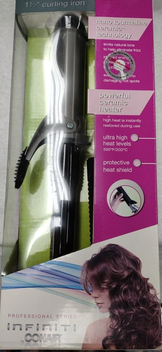 Conair infiniti tourmaline ceramic curling iron cheap