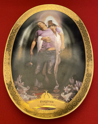  FORGIVEN  The Master Peace Collection Plate by Thomas Blackshear II Limited