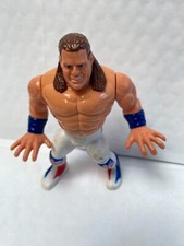 RARE WWE THE BRITISH BULLDOG HASBRO WRESTLING ACTION FIGURE WWF SERIES 4 1991