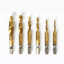 Hexagonal Shank High Speed Steel Machine Taps M3 M4 M5 M6 M8 M10 Various Sizes