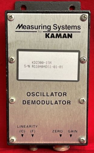KAMAN OSZILLATOR DEMODULATOR, KD2300-1SM, 1,25 MM BEREICH, 0,05 MM OFFSET - Bild 1 von 6