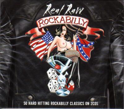 REAL RAW ROCKABILLY - 50 HARD HITTING ROCKABILLY CLASSICS (NEW 2CD)