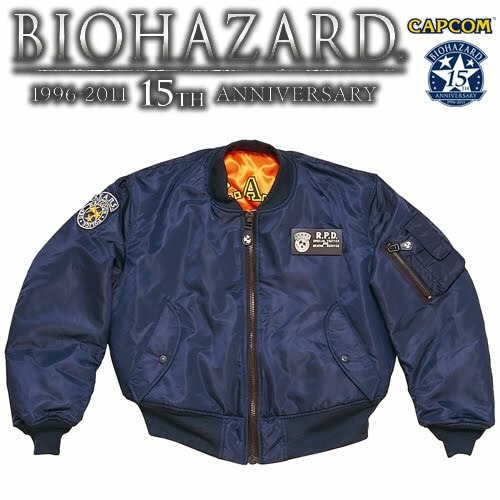 Vintage Resident Evil Tokyo Phantom Reversible S.T.A.R.S. MA Vintage Resident Evil Tokyo Phantom Reversible S.T.A.R.S. MA