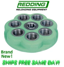 Redding T-7 Spare 7 Station Turret with Bushings BRAND NEW! # 67002