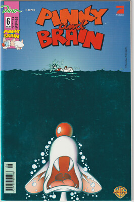   Pinky und Brain #06, Dino 1999 | COMIC | ANIMANIACS | JAWS COVER | WARNER BROS