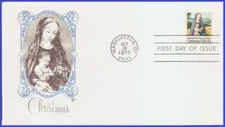 USA4 #1799 U/A COVER CRAFT FDC   Christmas Virgin and Child