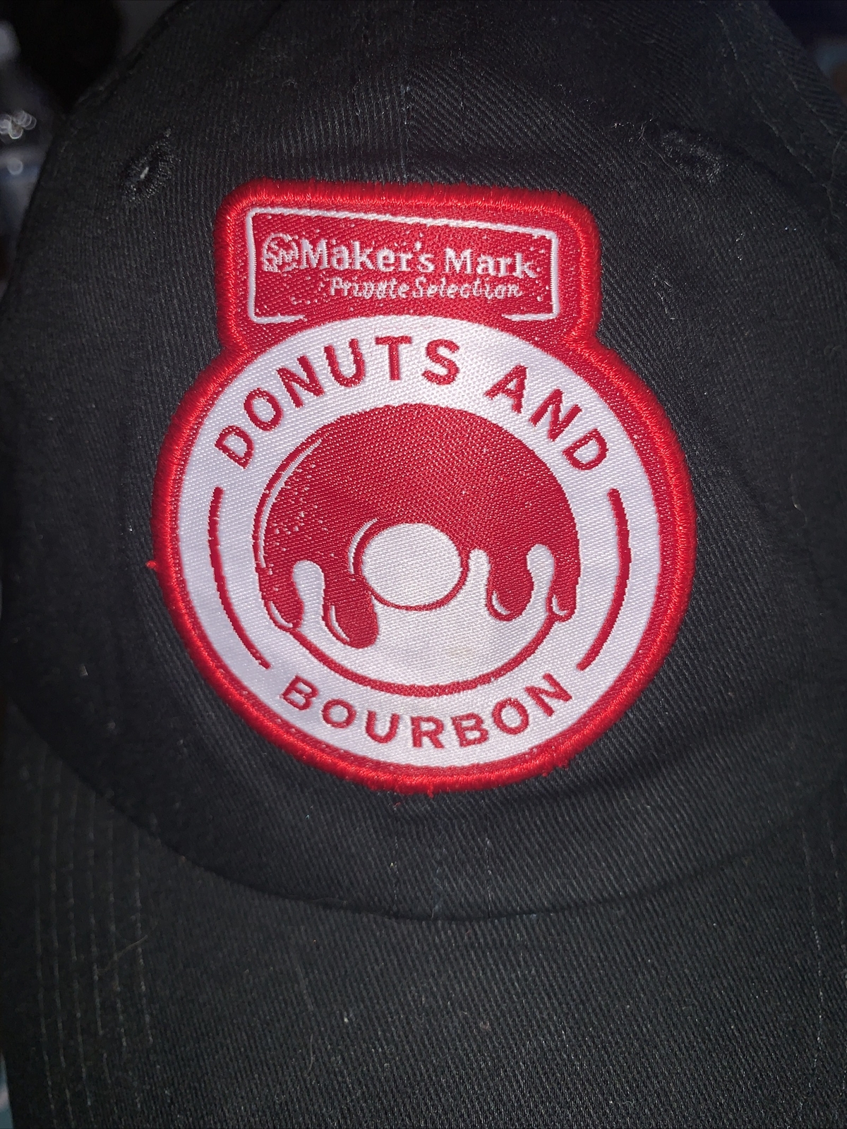 Maker's Mark Donuts And Bourbon Adjustable Hat Cap - image 3