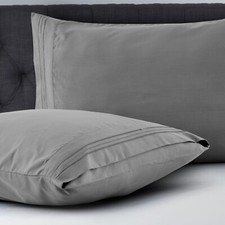 Pack of 2, 4  6 Pillow Cover Set Ultra Soft Microfiber Pillowcases Queen King