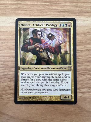 mishra card mtg Mishra, Eminent One Copying Artifacts Affinity Metalcraft Magic MTG  Commander Deck main image 0