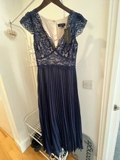 NEW Evening/ Occasion Midi Dress Navy 