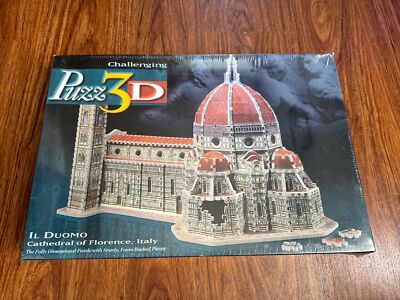 Puzz 3D IL Duomo 802 pieces NIB Sealed - 1997 Milton Bradley