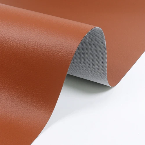 Brown Faux Leather Fabric Boat Auto Vinyl Seat Soft Material Upholstery Renew - Picture 2 of 10