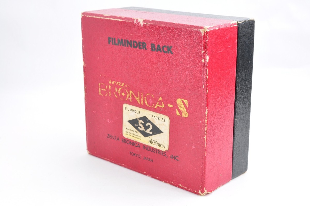 Near Mint* Zenza Bronica Film Back Magazine S2 6x6 in Box Near Mint* Zenza Bronica Film Back Magazine S2 6x6 in Box