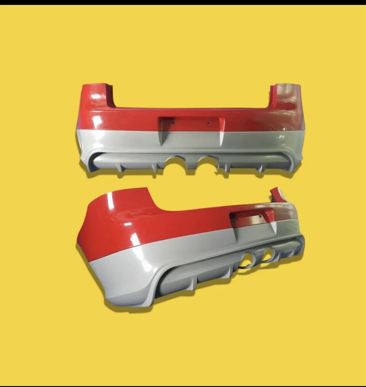 Rear Bumper Diffuser FITS VW Golf 5 MK5 R32 GTI US Spec for Volkswagen ...