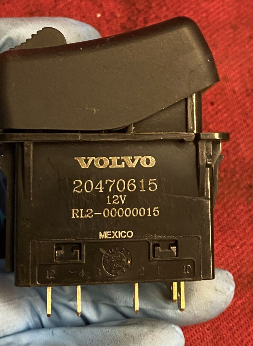 VOLVO ENGINE BRAKE SWITCH, ROCKER 20470615, R122-00000015 | eBay