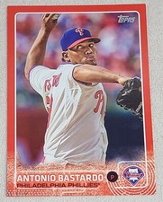ANTONIO BASTARDO 2015 Topps Red 5 x 7 Box Loader ~ #'d /10 ~ PHILLIES