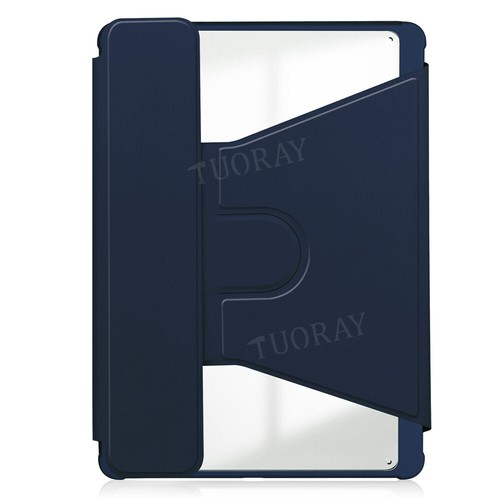 For NEW iPad A16 Air 11 / 13 inch M3 2025 Rotation Leather Shockproof Smart Case - Picture 34 of 58