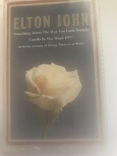 Elton John something about the way you look tonight  candle in the cassette