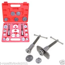 21pcs Universal Wind Back Caliper Tool Kit Pistons and Seals Brake - Front/Rear