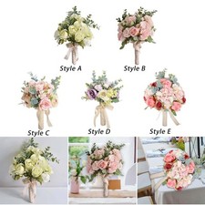 Wedding Bouquet for Bride Bridesmaid Flower Rustic Handmade Wedding Bridal