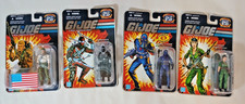 4 G.I. Joe 25th Anniversary 1982-2007 NIB Action Figures
