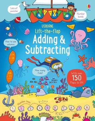 LIFT THE FLAP ADDING AND SUBTRACTING by HORE, ROSIE Hardback Self Help Business