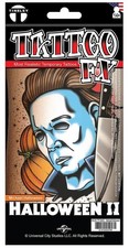Tinsley Transfers Halloween II Michael Halloween Temporary Tattoo