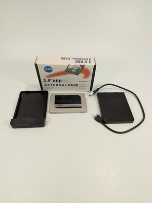Crucial 525GB USB External 2.5 Inch SSD Drive (CT525MX300SSD1) 86% Health