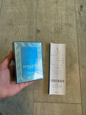 Versace Versace Eros Eau de Parfum Spray Fragrance, Regular Size 3.4 fl oz