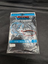 Vintage "Stormy Weather" ladies rain bonnet, extra full cut, black lined New