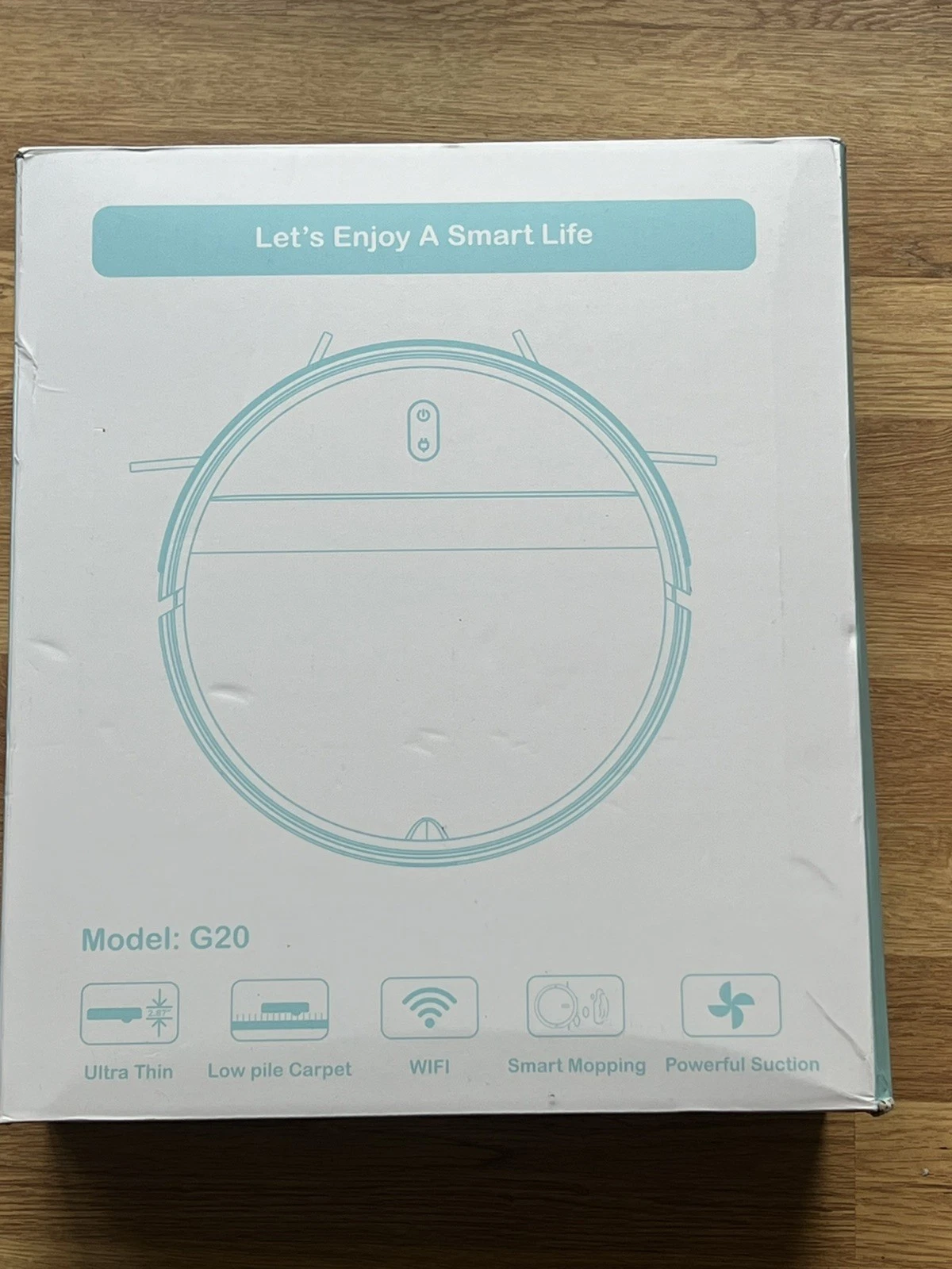 Robot Vacuum and Mop Combo Model G20, WiFi Alexa App 2-in-1 NEW Great Deal