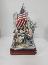 Vanmark Red Hats of Courage “Image of Hope II” Musical Figurine – 9/11 Tribute