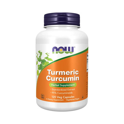 Now Foods Turmeric Curcumin (120 vcaps) Unflavoured (413,69 EUR/kg)