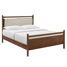 Leni King Size Wood Platform Bed Frame