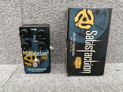 Electro-Harmonix Satisfaction Plus Verzerrung Gitarre Effektpedal Gebraucht