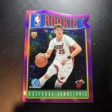 2025-26 Bowman Kasparas Jakucionis #RY-12 Fuschia Refractor RC /199 HEAT