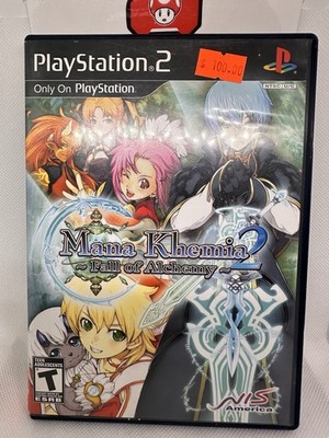 Mana Khemia 2: Fall of Alchemy (Sony PlayStation 2 PS2, 2009) Complete CIB