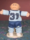 Vintage Cabbage Patch Kid Jesmar Headmold 1 bald boy in VHTF 31 tracksuit.