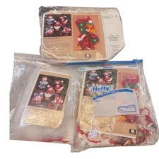 The Creative Circle Christmas Quackers & Little Buddies 3 Stocking Craft Kits