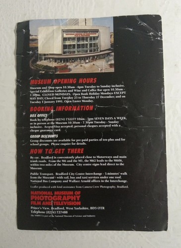 Imax Omnimax 3D Glasses We Are Born Of Stars Cinema Tickets Film Museum Flyer - Picture 11 of 16