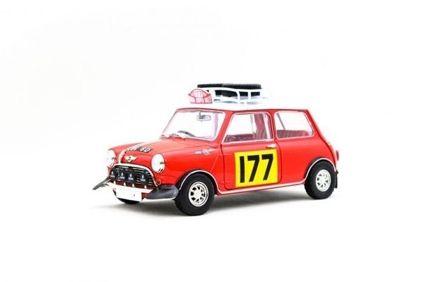 Tiny City 1:18 Diecast Model Car Mini Cooper Rally #177-image